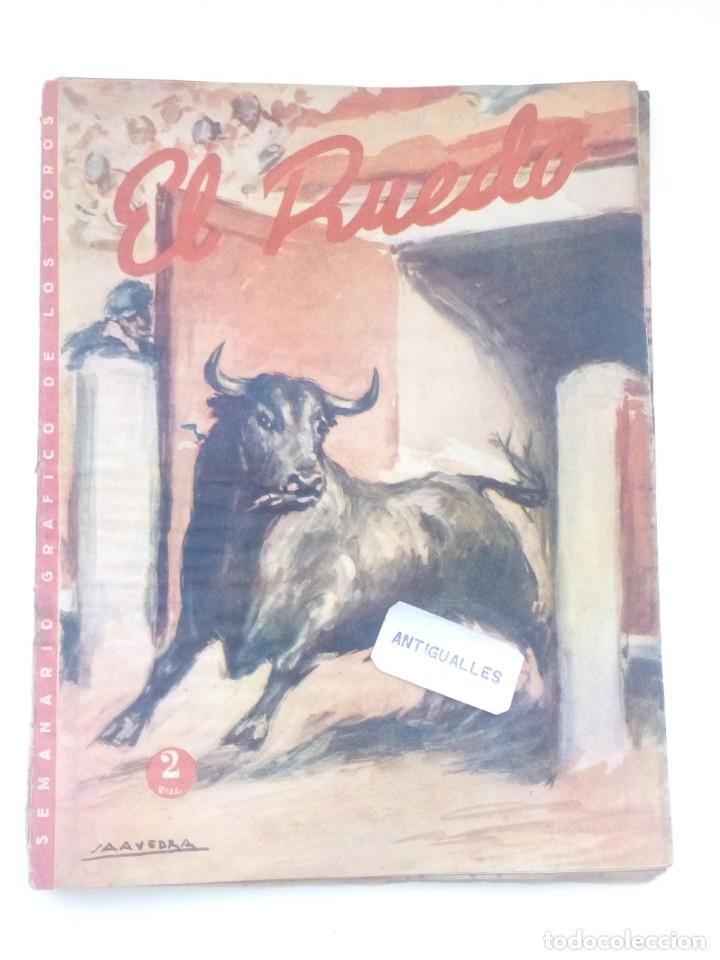 Coleccionismo de revistas y peri&oacute;dicos: EL RUEDO N&ordm;155,A&Ntilde;O 1947 -REVISTA TAURINA-TOROS-TAUROMAQUIA-TORERO-