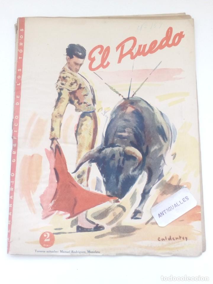 Coleccionismo de revistas y peri&oacute;dicos: EL RUEDO N&ordm;159,A&Ntilde;O 1947 -REVISTA TAURINA-TOROS-TAUROMAQUIA-TORERO-