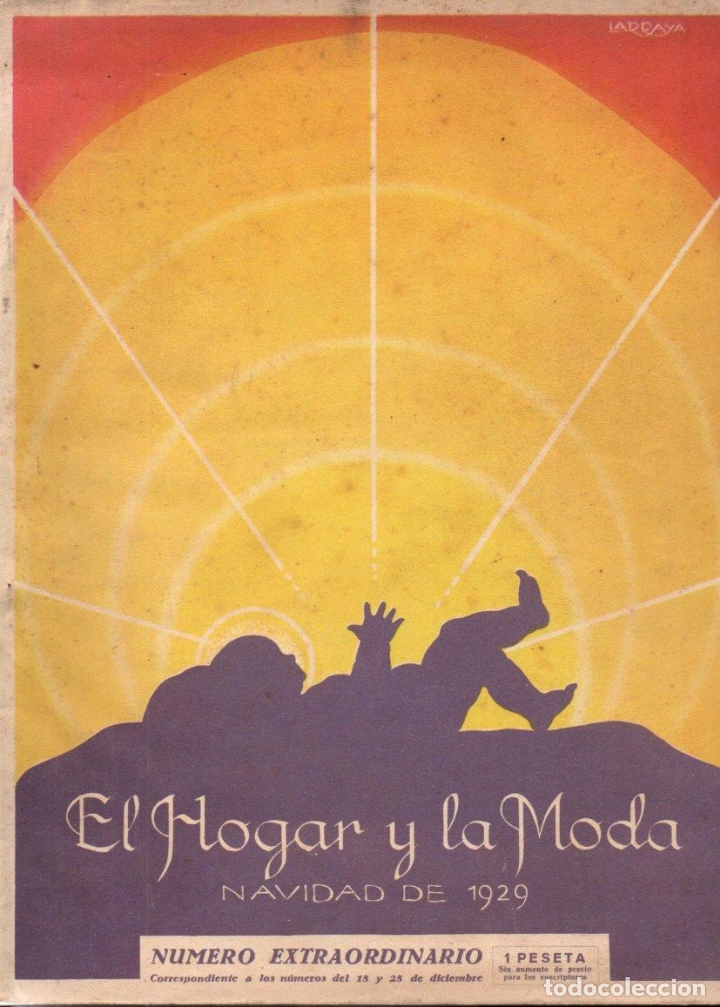 Coleccionismo de revistas y peri&oacute;dicos: EL HOGAR Y LA MODA EXTRA DE NAVIDAD 1929 - 120 P&Aacute;GINAS