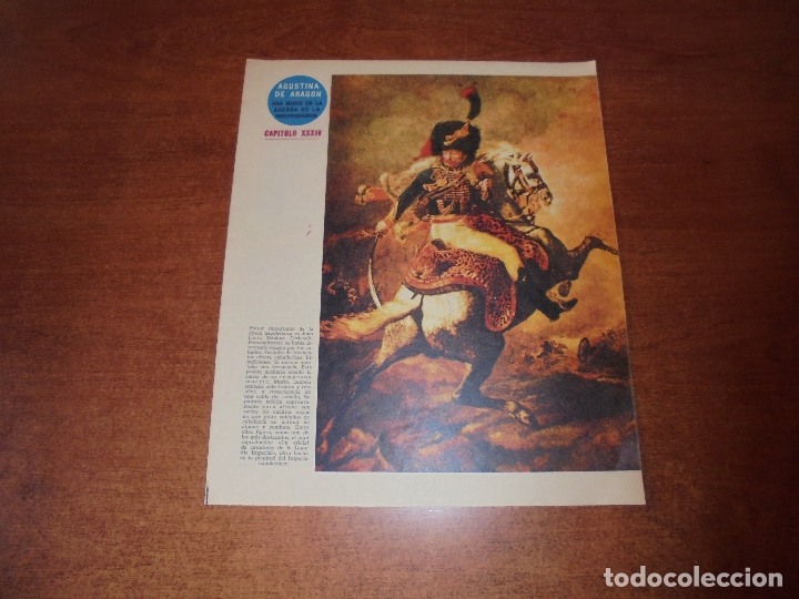 Coleccionismo de Revistas y Peri&oacute;dicos: COLECCIONABLE 1974 REVISTA SEMANA CAP&Iacute;TULO XXXIV: AGUSTINA DE ARAG&Oacute;N.