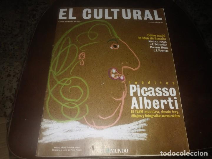 Coleccionismo de Revistas y Peri&oacute;dicos: Revista EL CULTURAL el mundo a&ntilde;o 2002 Picasso Alberti