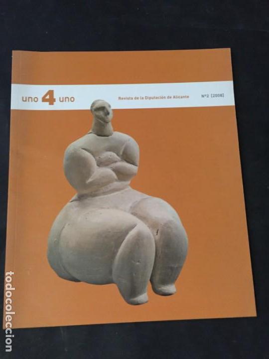 Coleccionismo de Revistas y Peri&oacute;dicos: Uno 4 uno Revista Diputaci&oacute;n Alicante Malta Restaurar arte pintura rusa gastronomia Eusebio Sempere