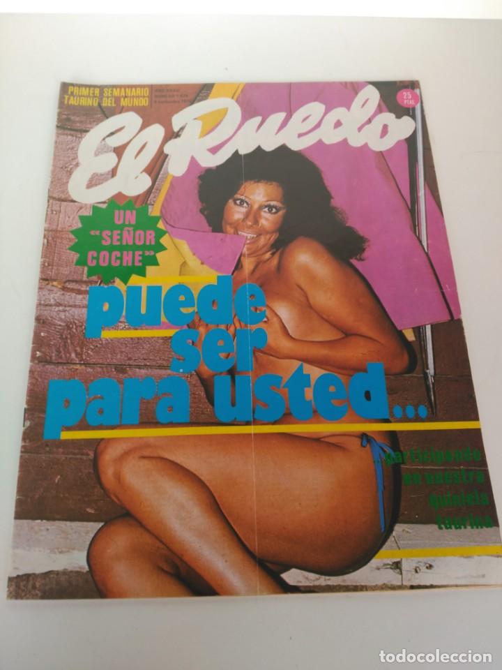 Coleccionismo de revistas y peri&oacute;dicos: Revista El ruedo, Pilar Vel&aacute;zquez, 9 de Septiembre de 1975