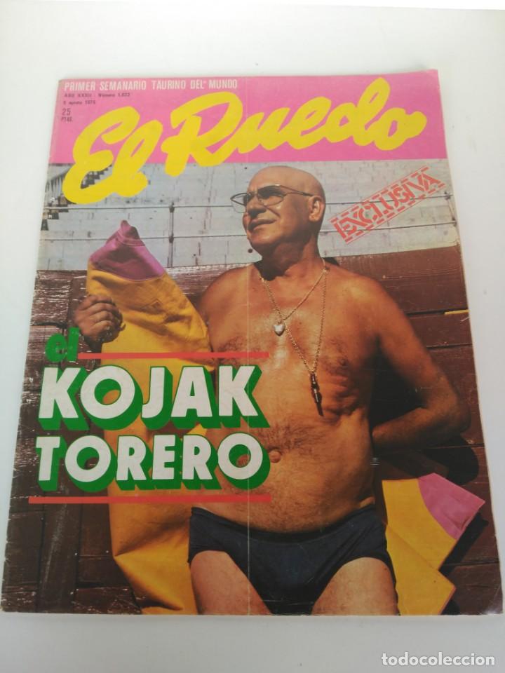 Coleccionismo de revistas y peri&oacute;dicos: Revista El ruedo, Kojak, 5 de Agosto de 1975