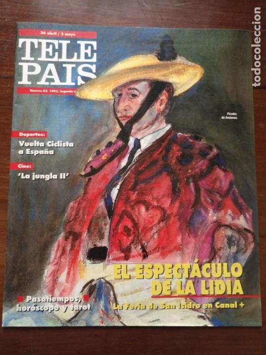 Collezionismo di Riviste e Giornali: tp tele pais telepais 1992 revista suplemento lidia toros feria de san isidro