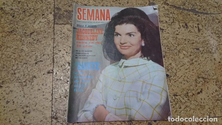 Coleccionismo de Revistas y Peri&oacute;dicos: ANTIGUA REVISTA SEMANA AGOSTO 1968 - JACQUELINE KENNEDY