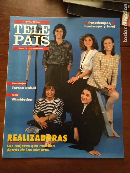 Colecionismo de Revistas e Jornais: tp tele pais telepais 1992 revista suplemento - teresa rabal  - wimbledon .