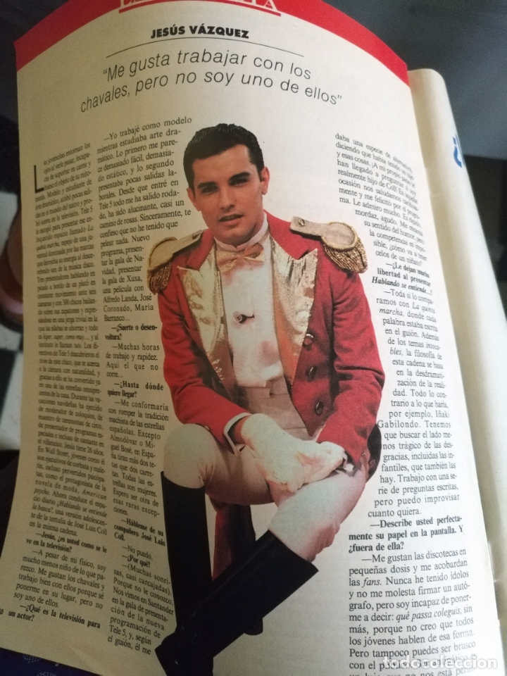 Collezionismo di Riviste e Giornali: tp tele pais telepais 1992 revista suplemento - jesus vazquez . mr almaniak ,