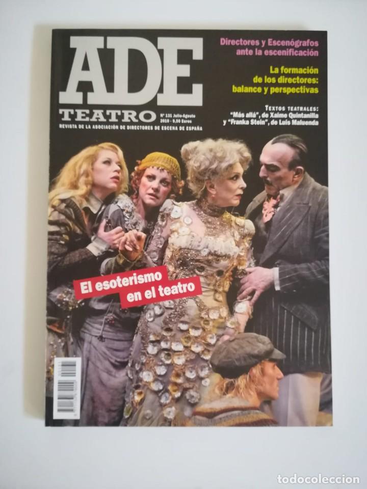 Coleccionismo de Revistas y Peri&oacute;dicos: REVISTA ADE TEATRO ASOCIACION DIRECTORES DE ESCENA DE ESPA&Ntilde;A JULIO AGOSTO 2010 ESOTERISMO TEATRO **-