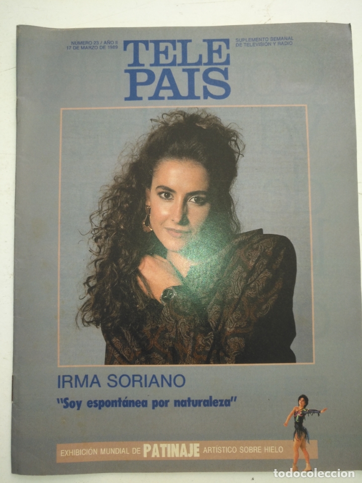 Collezionismo di Riviste e Giornali: tp tele pais telepais 1989 revista suplemento - Irma Soriano Alf Corrupci&oacute;n en Miami