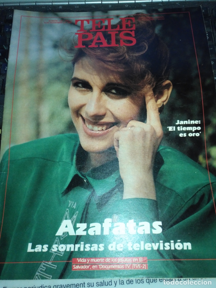 Collectionnisme de Revues et Journaux: tp tele pais telepais 1990 revista suplemento tv - AZAFATAS TIEMPO ES ORO TELECUPON PRECIO JUSTO ...