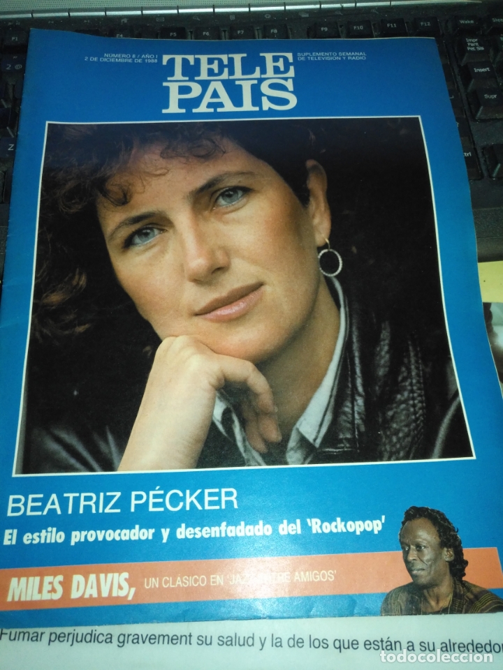 Coleccionismo de Revistas y Peri&oacute;dicos: tp tele pais telepais 1988 revista suplemento beatriz pecker miles davis dibujos animado ava gardner