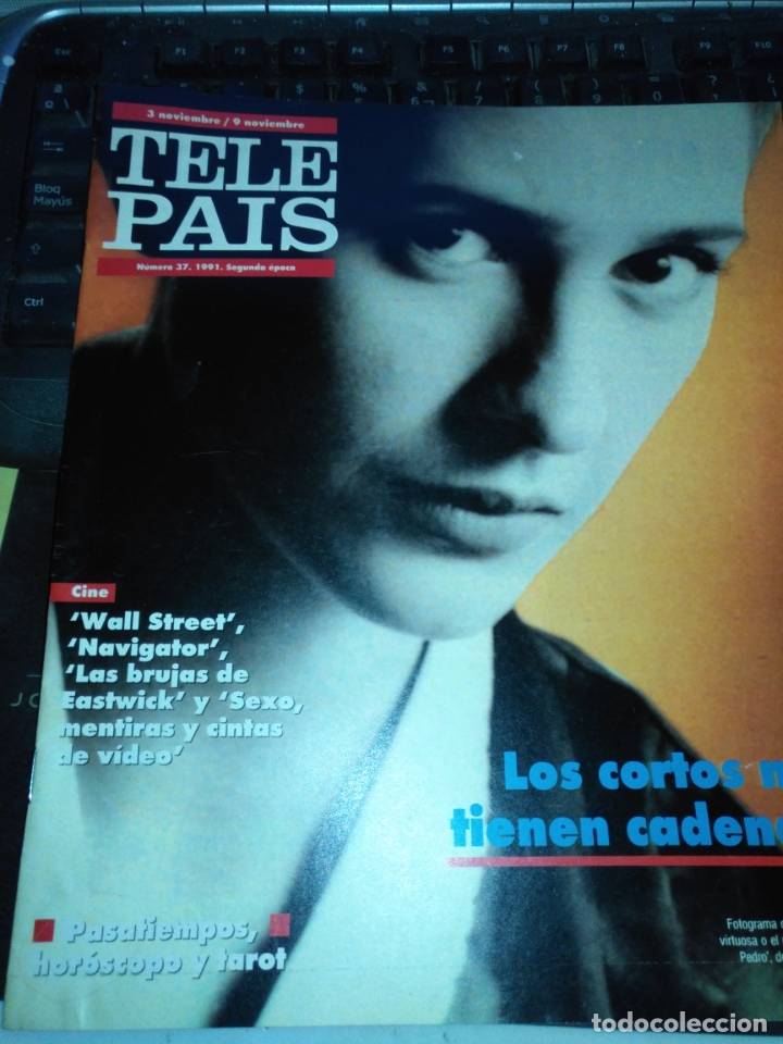 Coleccionismo de Revistas y Peri&oacute;dicos: tp tele pais telepais 1991 revista suplemento cortos  ramon garcia cine dibujos animados ann margret