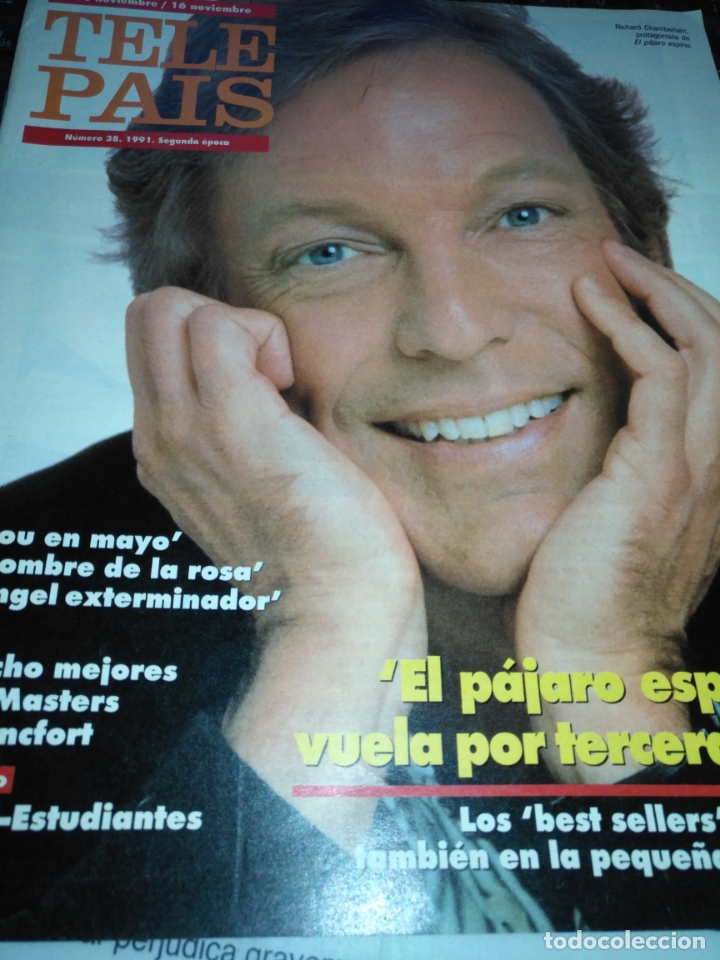 Colecionismo de Revistas e Jornais: tp tele pais telepais 1991 revista suplemento carmen conesa richard camberlain charo lopez ...