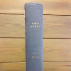 Coleccionismo de Revistas y Periódicos: PARIS MATCH 2º TRIMESTRE 1960 / ENTREVISTA A DALÍ Nº 582 / 10 REVISTAS EN TOMO / EN FRANCÉS