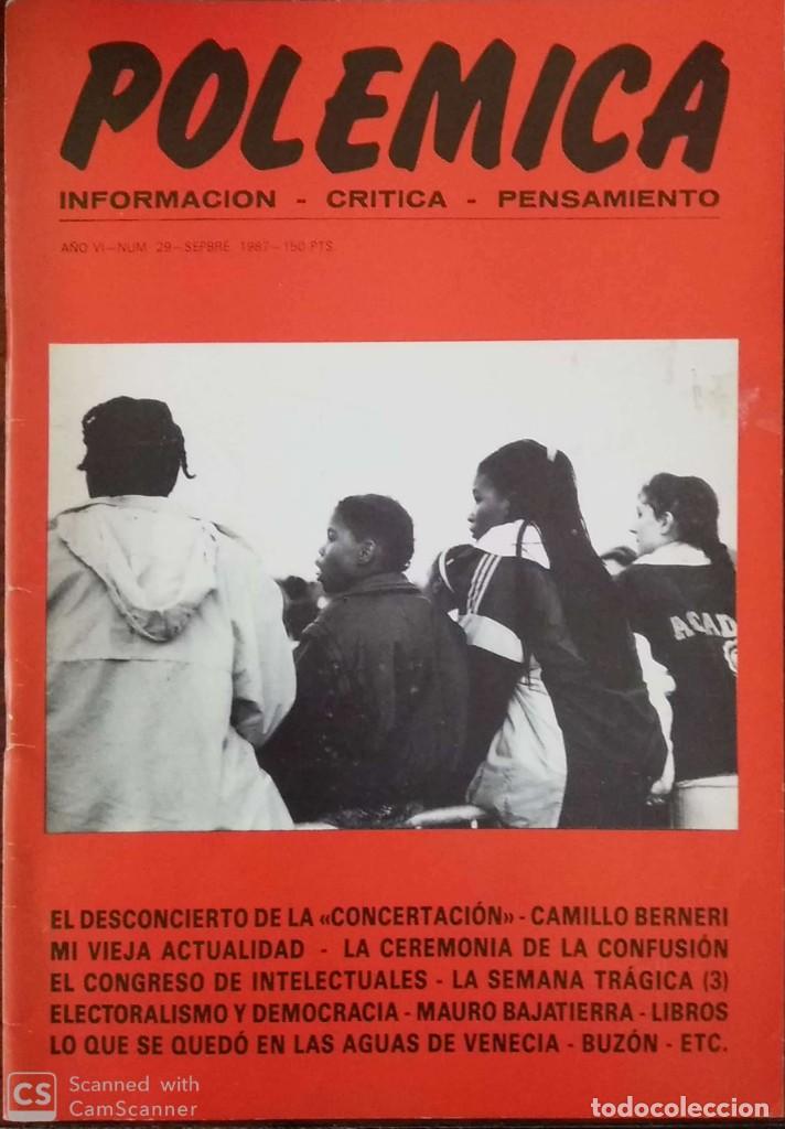 Collection Magazines and Newspapers: Pol&eacute;mica n&ordm; 39  julio-sept, 1987(revista anarquista de informaci&oacute;n, cr&iacute;tica y pensamiento)