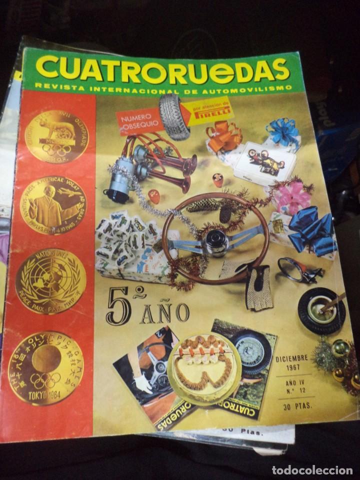 Coleccionismo de Revistas y Peri&oacute;dicos: Revista Cuatro Ruedas.Diciembre de  1967.N&ordm;12.