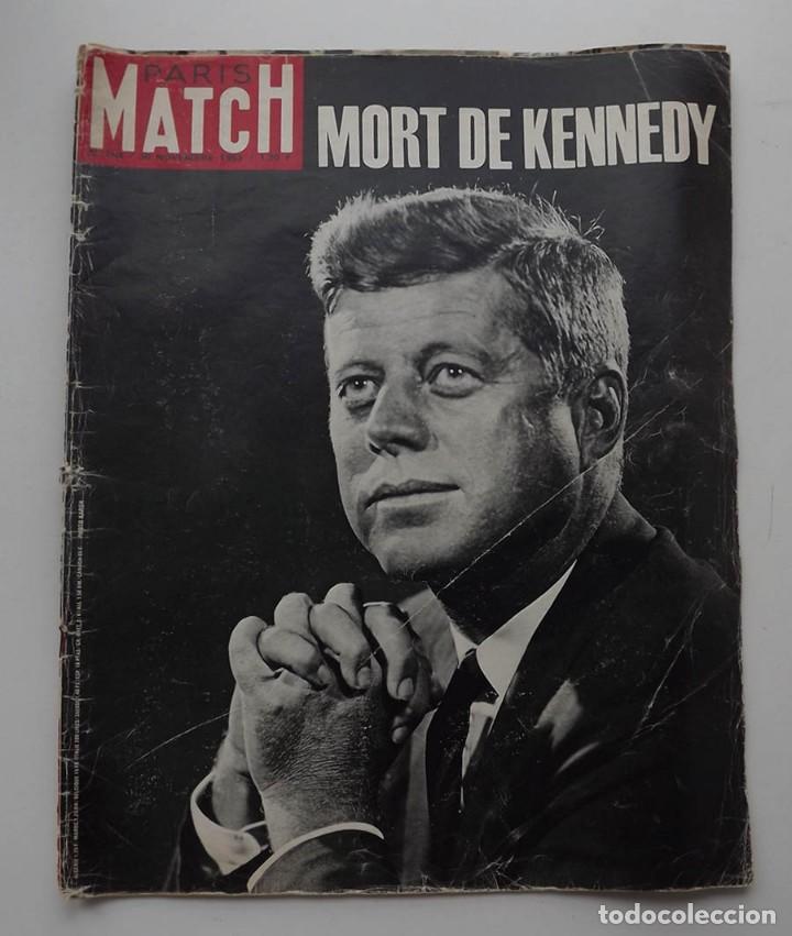 Coleccionismo de revistas y peri&oacute;dicos: Kennedy, revista Paris Match, 30 de noviembre de 1963