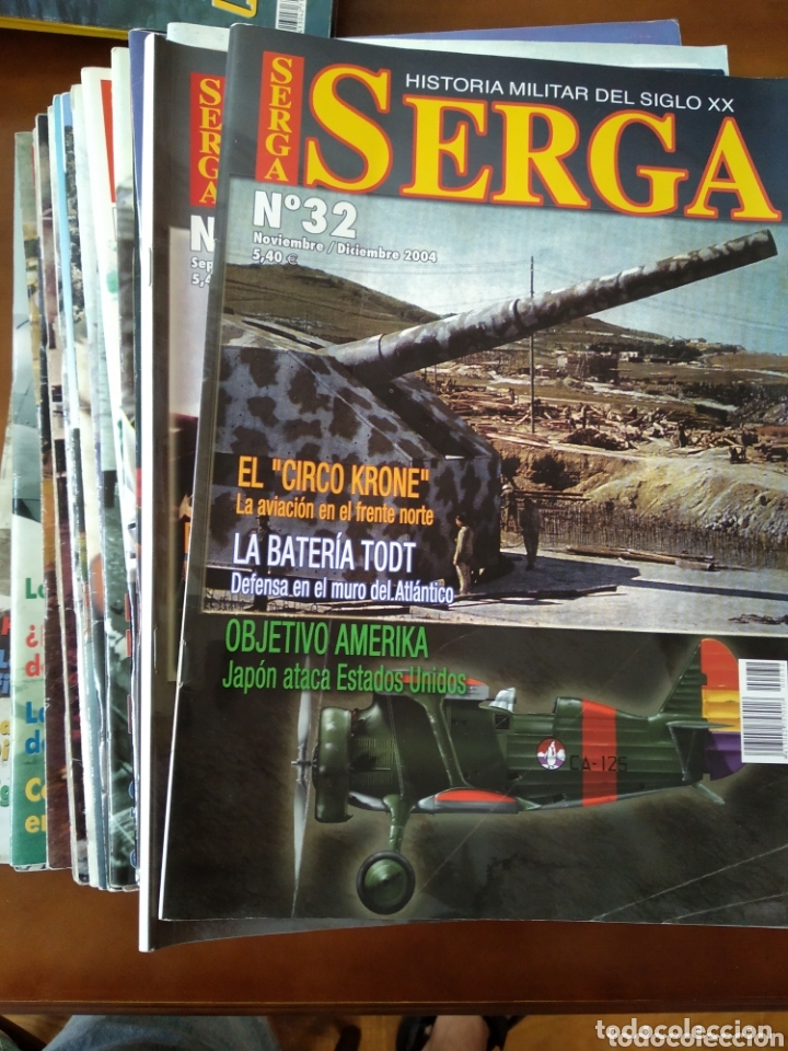 Coleccionismo de Revistas y Peri&oacute;dicos: LOTE 25 REVISTAS SERGA. HISTORIA MILITAR DEL S XX #COL