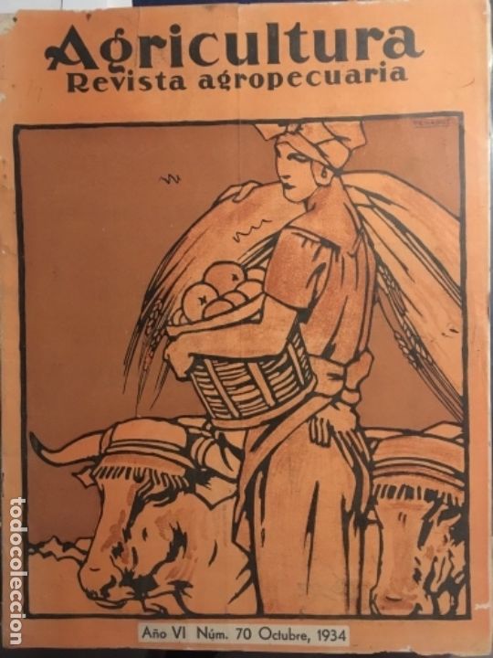 Sammeln von Zeitschriften und Zeitungen: AGRICULTURA, REVISTA AGROPECUARIA, 1934