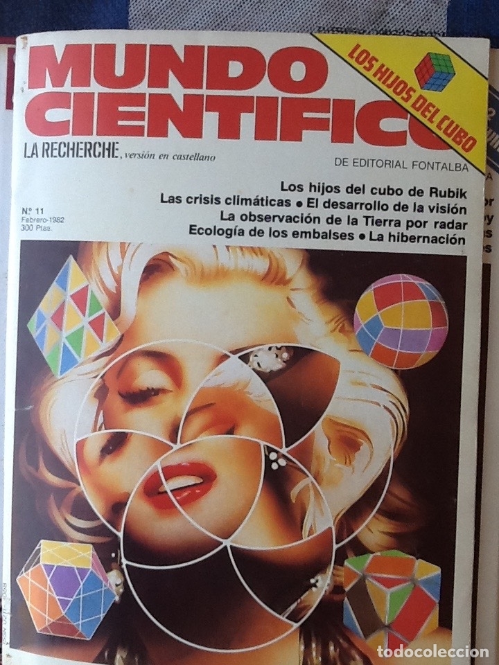 Coleccionismo de Revistas y Peri&oacute;dicos: MUNDO CIENT&Iacute;FICO 11-20 1982. ENCUADERNADO EN CARPETA DE VARILLAS. EDITORIAL FONTALBA
