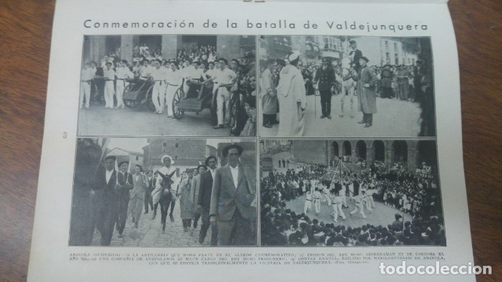 Coleccionismo de revistas y peri&oacute;dicos: ANZUOLA VALDEJUNQUERA ZALDIVAR VICTOR GARITENANDIA SUKARRIETA VILLA CISNEROS AFRICA REVISTA A&Ntilde;O 1932