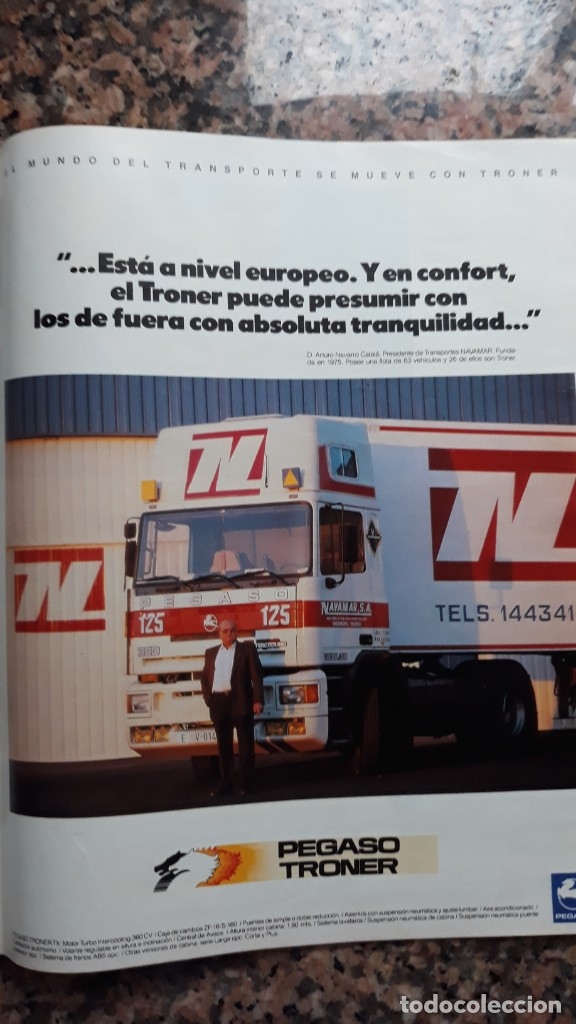 Coleccionismo de revistas y peri&oacute;dicos: ANUNCIO pegaso camiones