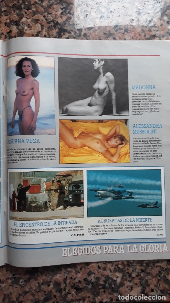 Coleccionismo de Revistas y Peri&oacute;dicos: adriana vega madonna alessandra mussolini