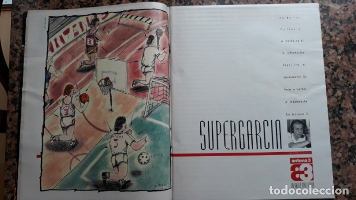 Coleccionismo de Revistas y Peri&oacute;dicos: anuncio jose maria garcia super garcia antena 3 radio