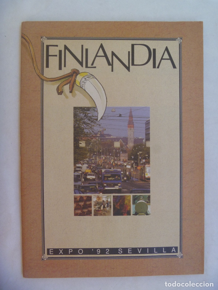 Coleccionismo de revistas y peri&oacute;dicos: COLECCIONISMO EXPO&acute;92 DE SEVILLA  : REVISTA FINLANDIA . DEL PABELLON DE FINLANDIA