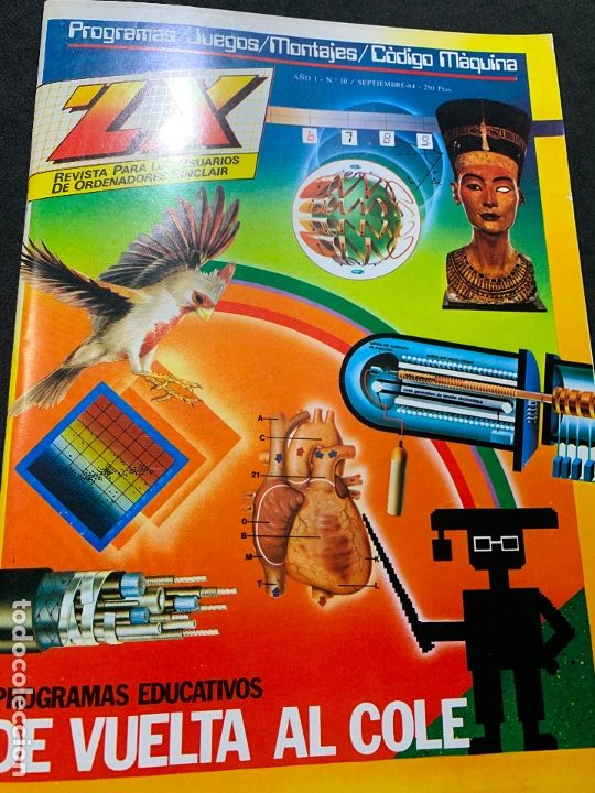 Coleccionismo de Revistas y Peri&oacute;dicos: revista para los usuarios de ordenadores sinclair zx a&ntilde;o 1 numero n&ordm; 10 1984 -NUEVA