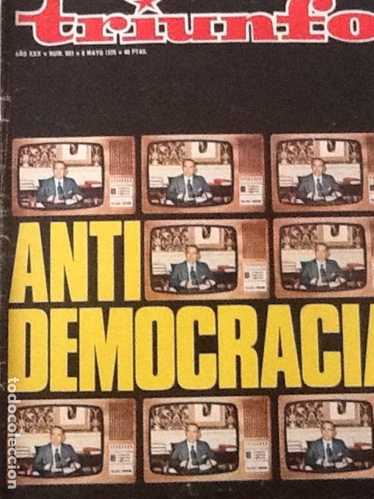 Coleccionismo de Revistas y Peri&oacute;dicos: REVISTA TRIUNFO N&ordm; 693 MAYO 1976