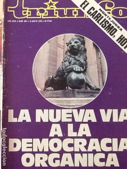 Coleccionismo de Revistas y Peri&oacute;dicos: REVISTA TRIUNFO N&ordm; 694 MAYO 1976