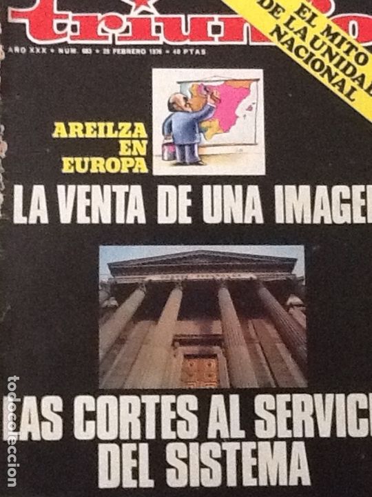 Sammeln von Zeitschriften und Zeitungen: REVISTA TRIUNFO N&ordm; 683 FEBRERO 1976