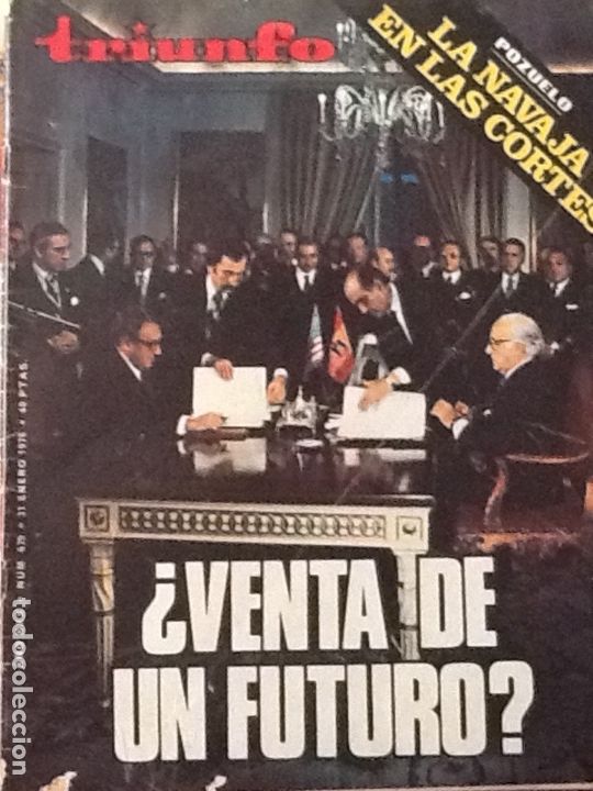 Sammeln von Zeitschriften und Zeitungen: REVISTA TRIUNFO N&ordm; 679 ENERO 1976