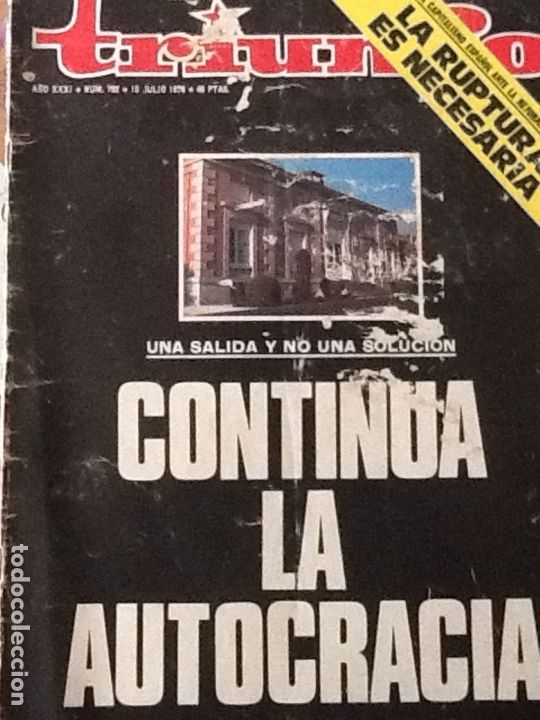 Collectionnisme de Revues et Journaux: REVISTA TRIUNFO N&ordm; 702 JULIO 1976