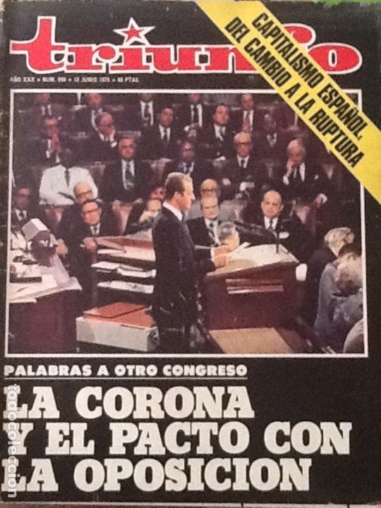 Collectionnisme de Revues et Journaux: REVISTA TRIUNFO N&ordm; 698 JUNIO 1976