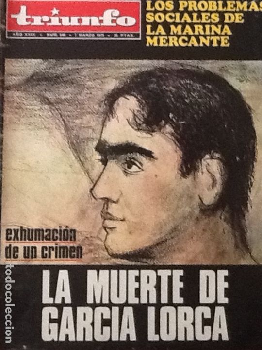Coleccionismo de revistas y peri&oacute;dicos: REVISTA TRIUNFO N&ordm; 648 MARZO 1975