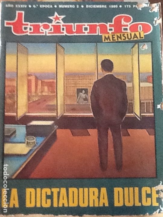 Coleccionismo de revistas y peri&oacute;dicos: REVISTA TRIUNFO 6&ordf; &Eacute;POCA, N&ordm;2  DICIEMBRE 1980