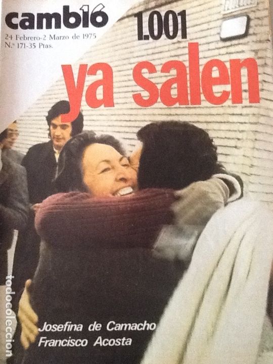 Coleccionismo de revistas y peri&oacute;dicos: REVISTA CAMBIO 16 N&ordm; 171 FEBRERO 1975