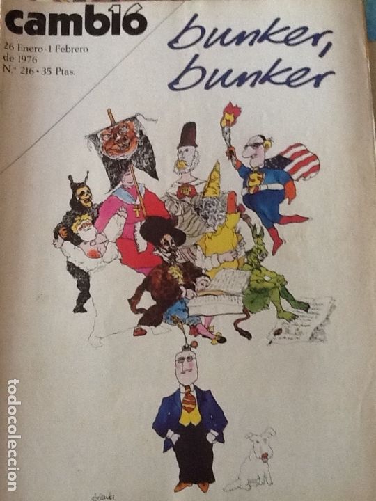 Coleccionismo de revistas y peri&oacute;dicos: REVISTA CAMBIO 16 N&ordm; 216 ENERO 1976