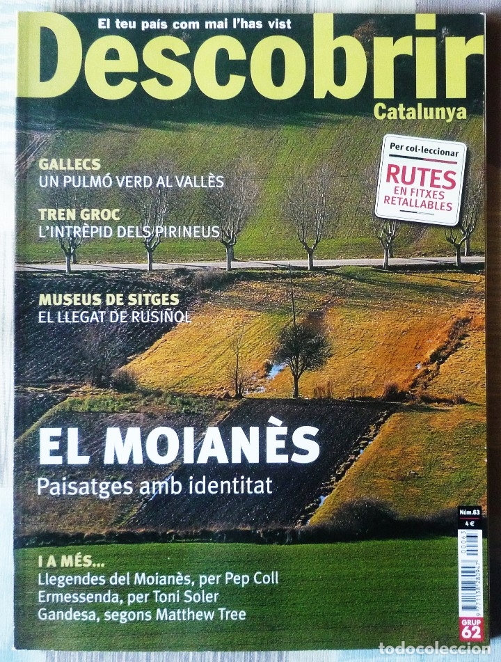 Coleccionismo de revistas y peri&oacute;dicos: DESCOBRIR CATALUNYA.  N&ordm; 63 -  EL MOIAN&Egrave;S