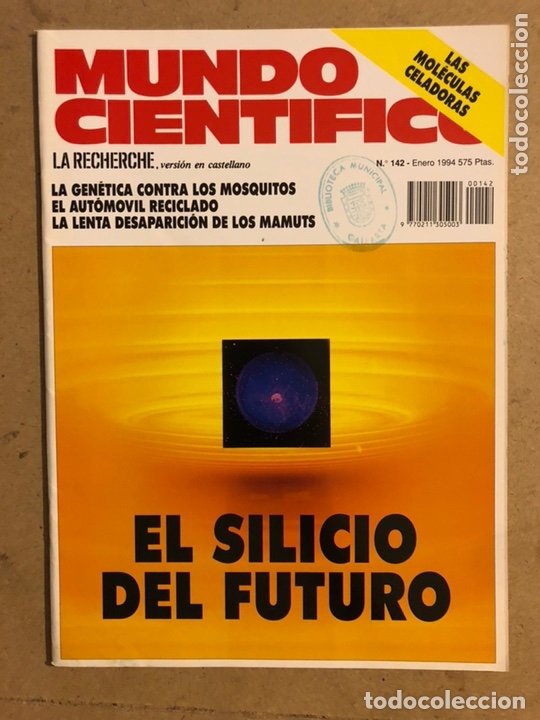 Collectionnisme de Revues et Journaux: MUNDO CIENT&Iacute;FICO N&deg; 142 (ENERO 1994). EL SILICIO DEL FUTURO, MOL&Eacute;CULAS CELADORAS,...