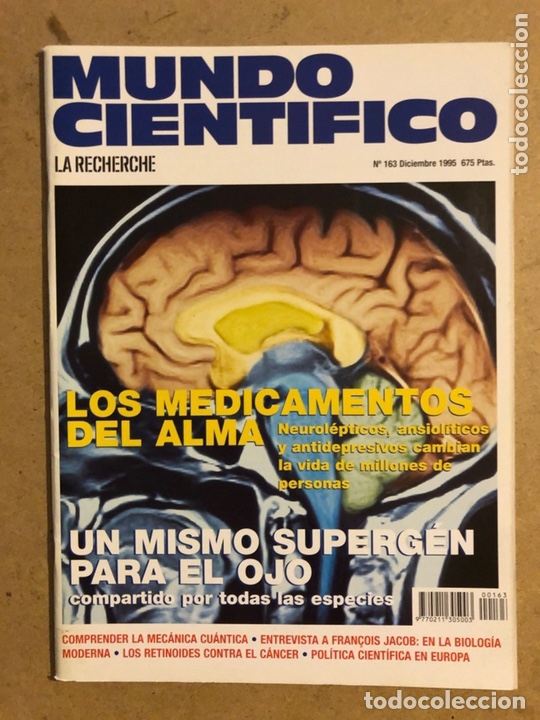 Coleccionismo de revistas y peri&oacute;dicos: MUNDO CIENT&Iacute;FICO N&deg; 163 (DICIEMBRE 1995). MEC&Aacute;NICA CU&Aacute;NTICA, FRAN&Ccedil;OIS JACOB,...