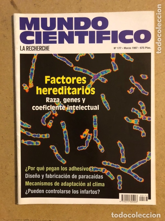 Collection Magazines and Newspapers: MUNDO CIENT&Iacute;FICO N&deg; 177 (MARZO 1997). FACTORES HEREDITARIOS, DISE&Ntilde;O Y FABRICACI&Oacute;N PARACA&Iacute;DAS