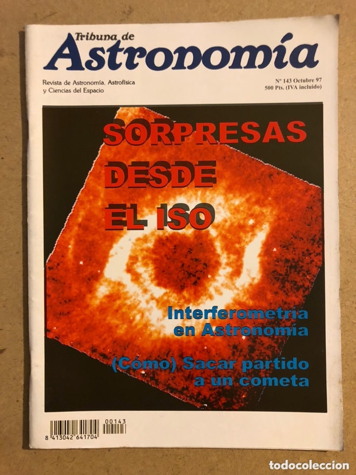 Collection Magazines and Newspapers: TRIBUNA DE ASTRONOM&Iacute;A N&deg; 143 (OCTUBRE 1997). INTERFEROMETR&Iacute;A EN ASTRONOM&Iacute;A,...