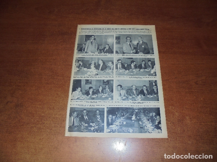 Coleccionismo de Revistas y Peri&oacute;dicos: CLIPPING 1973: ENCOMIENDA DE LA ORDEN DEL M&Eacute;RITO AGR&Iacute;COLA A D. JOS&Eacute; MAR&Iacute;A RUBIO MAZ&Oacute;N.