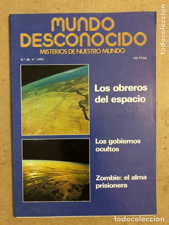 Collezionismo di Riviste e Giornali: MUNDO DESCONOCIDO N&deg; 38 (1979). LOS OBREROS DEL ESPACIO, LOS GOBIERNOS OCULTOS,...