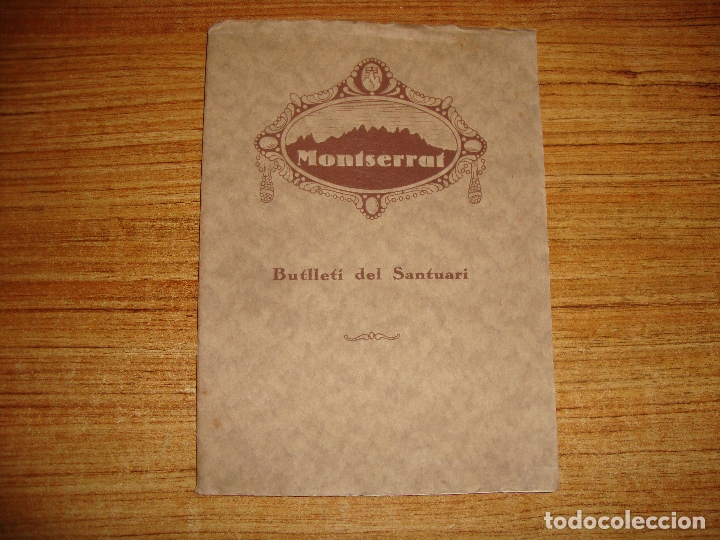 Collezionismo di Riviste e Giornali: (ALB-TC-105) MONTSERRAT BUTLLETI DEL SANTUARI ANY 1 N&ordm; 4 ABRIL 1927