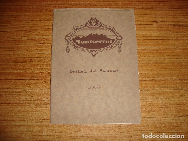 Collezionismo di Riviste e Giornali: (ALB-TC-105) MONTSERRAT BUTLLETI DEL SANTUARI ANY 1 N&ordm; 10 OCTUBRE 1927